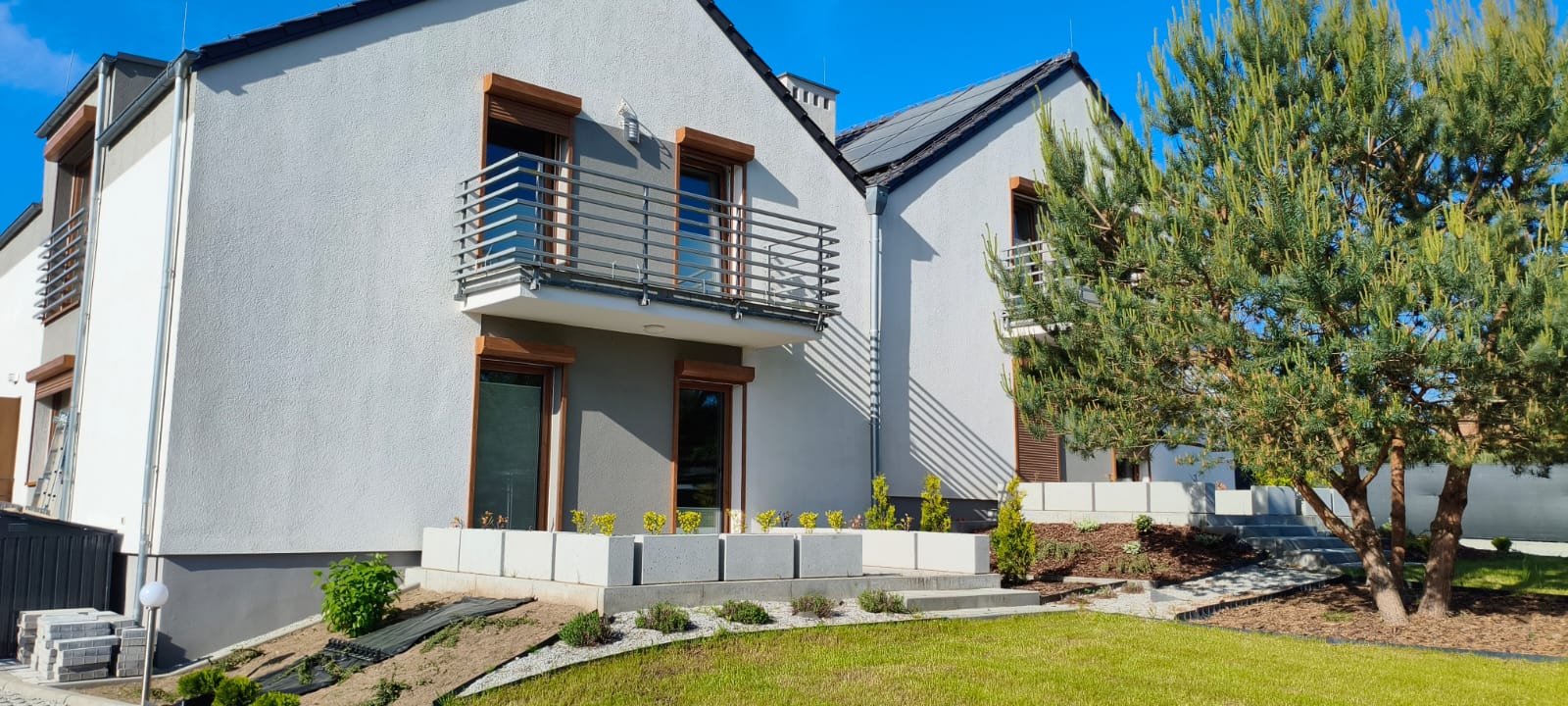 Apartament B – widok z balkonem